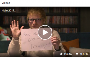 Fannah - nicht nur bei Facebook: Ed Sheeran